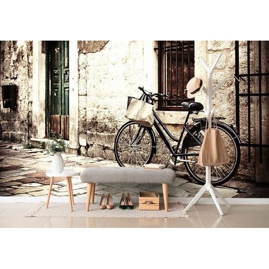 Samolepící fototapeta jedinečné retro kolo