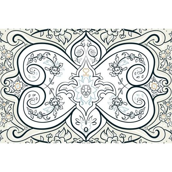 Tapeta elegantní vzor ve světlém provedení