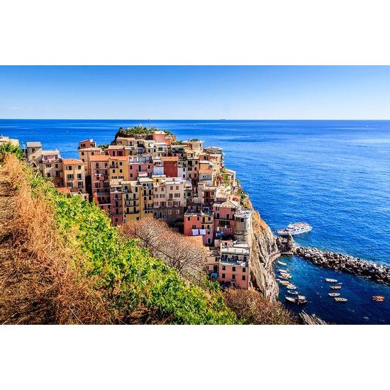 Krásná samolepící fototapeta italská Manarola