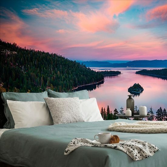 Fototapeta úchvatná příroda po západu slunce