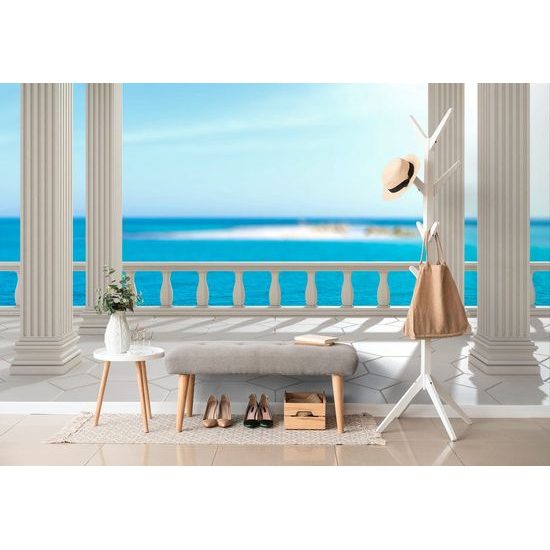 Samolepící tapeta majestátní antické sloupy