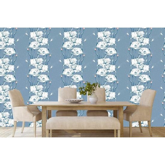 Tapeta elegantní luční máky