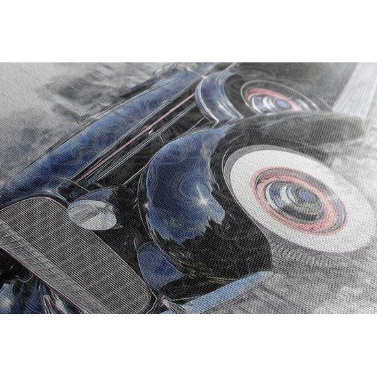 Obraz abstraktní auto