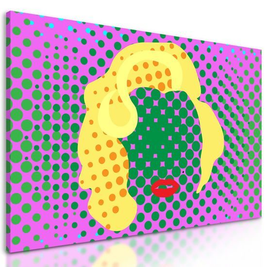 Obraz jedinečná Marilyn Monroe v pop art provedení