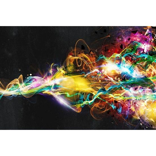 Samolepící tapeta neobvyklá hra barev