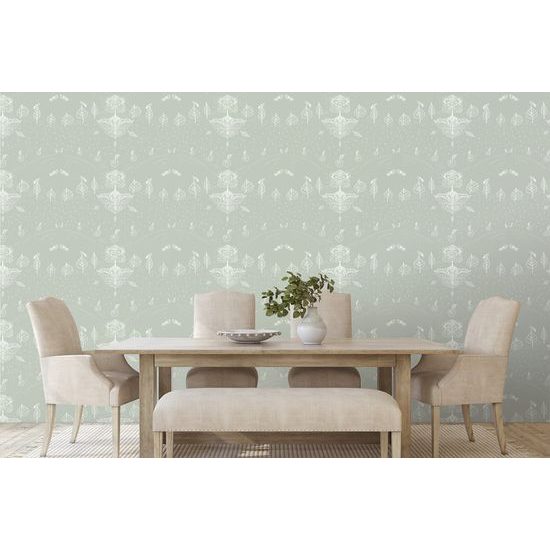 Samolepící tapeta strom života v zeleném provedení