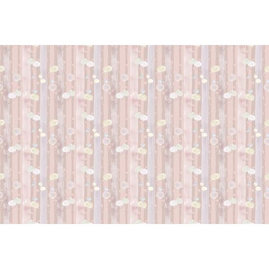 Samolepící tapeta ptáčci na větvích na růžovém pozadí