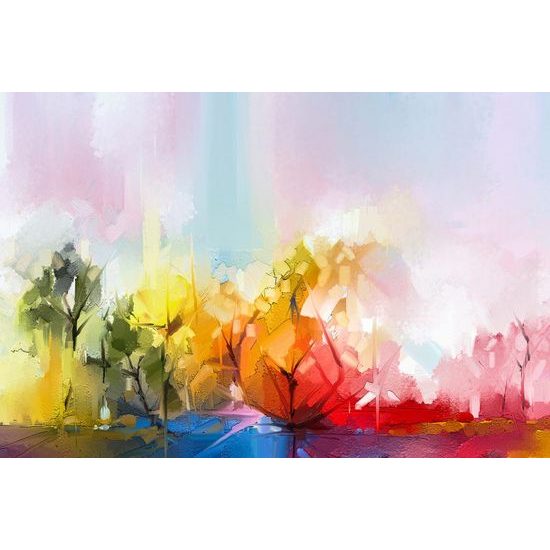 Zajímavá tapeta iluze přírody