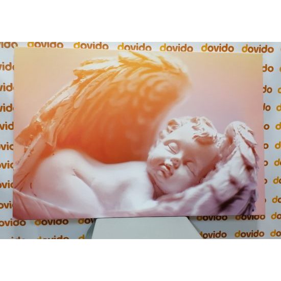 Obraz soška spící andílek