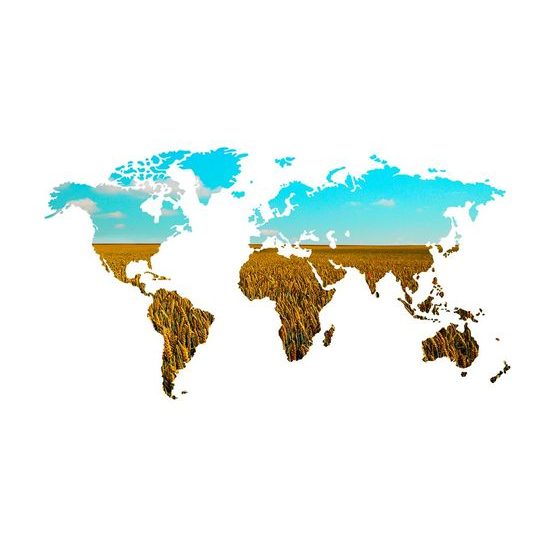 Tapeta zajímavá mapa na bílém pozadí