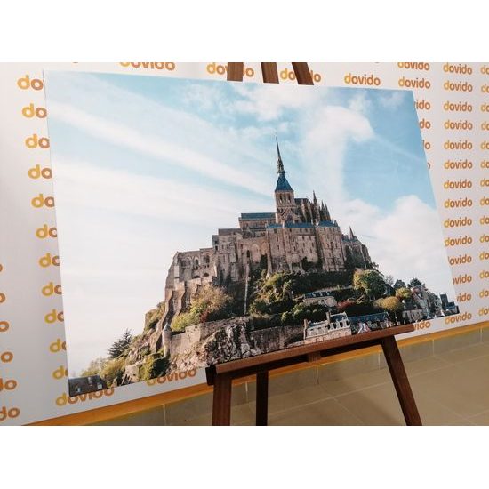 Obraz majestátní hrad na skále