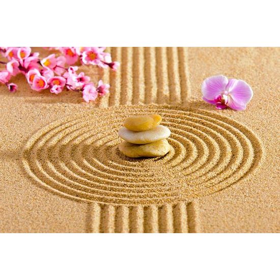 Nádherná samolepící fototapeta harmonické Feng Shui