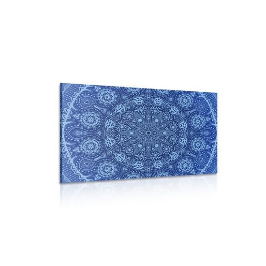 Obraz modrá luxusní Mandala