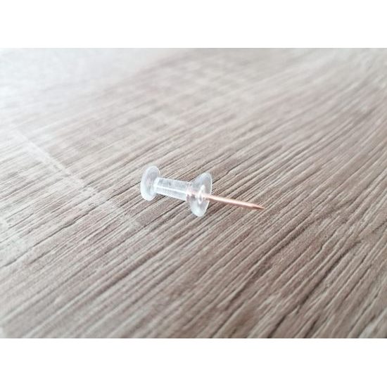 Průsvitné připínáčky (10 ks)