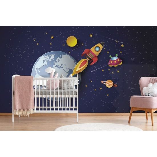 Samolepící tapeta vesmírná výprava