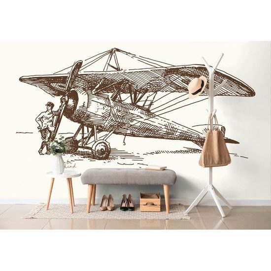 Tapeta historické letadlo