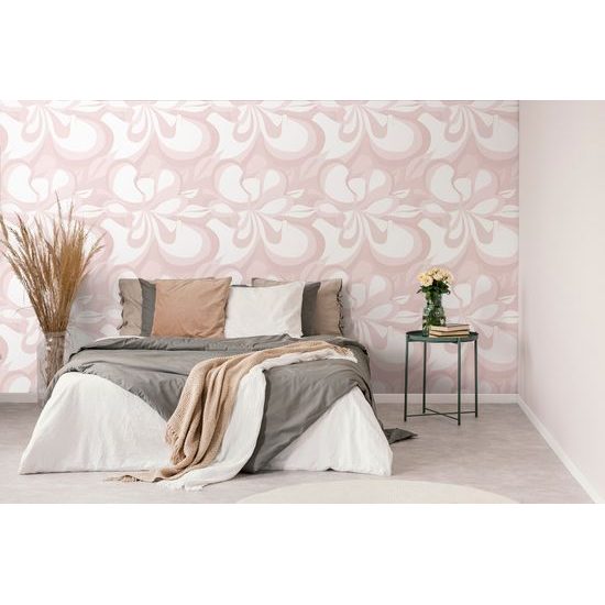 Samolepící tapeta něžná elegance v růžových odstínech