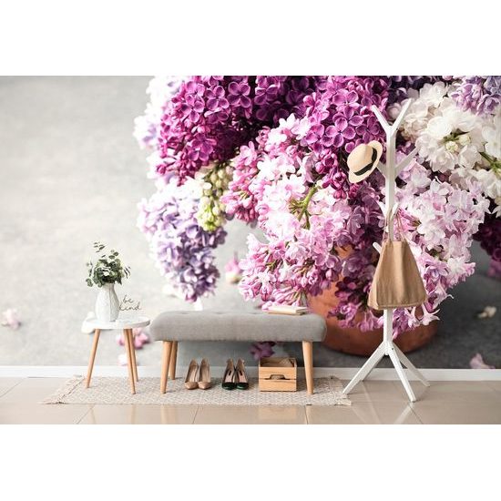 Nádherná fototapeta květiny šeříku