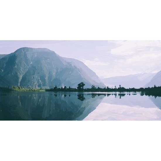 Obraz obrovské horské pleso