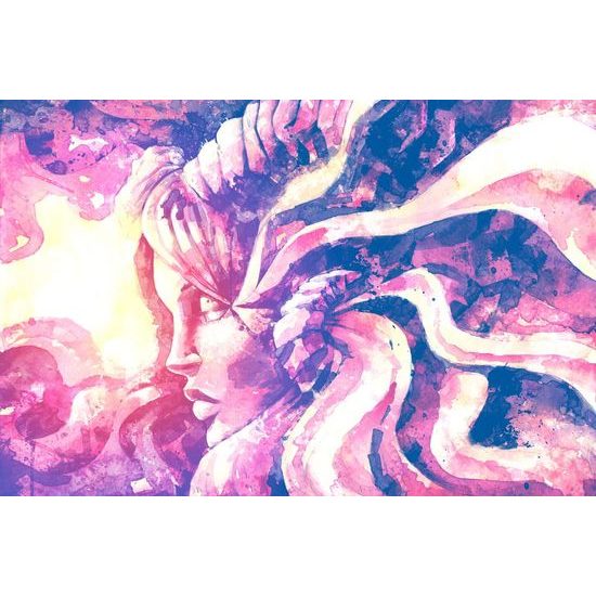 Samolepící tapeta zobrazení ženy s fantasy nádechem