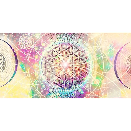 Obraz neobvyklá Mandala v barevném provedení