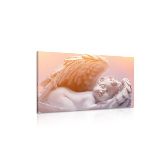 Obraz soška spící andílek