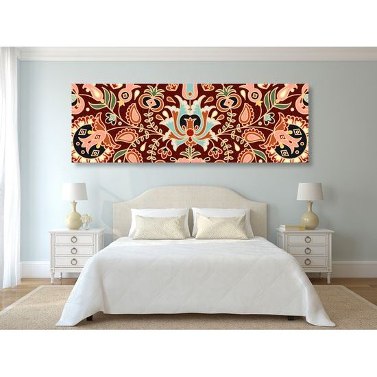 Obraz ornament v lidovém nádechu