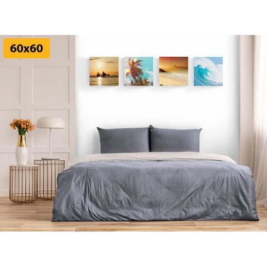 Set obrazů okamžiky léta