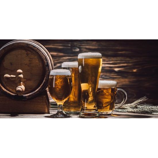 Obraz pivo s dokonalou pěnou