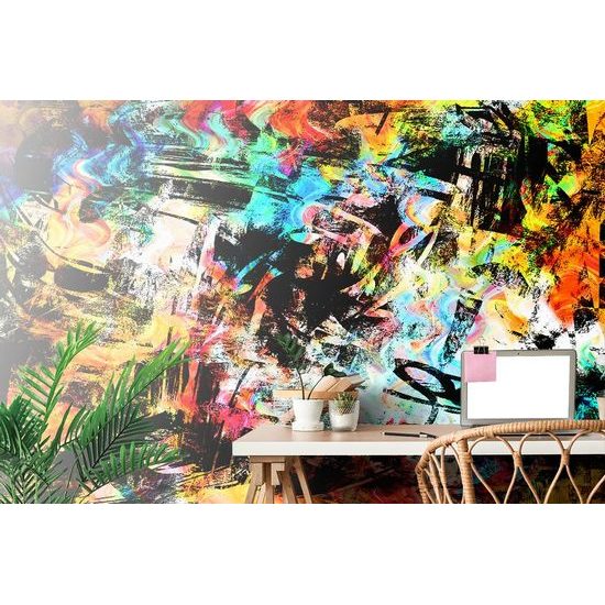 Samolepící tapeta graffiti umění ve zvláštním provedení