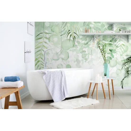 Tapeta něžné tropické listy