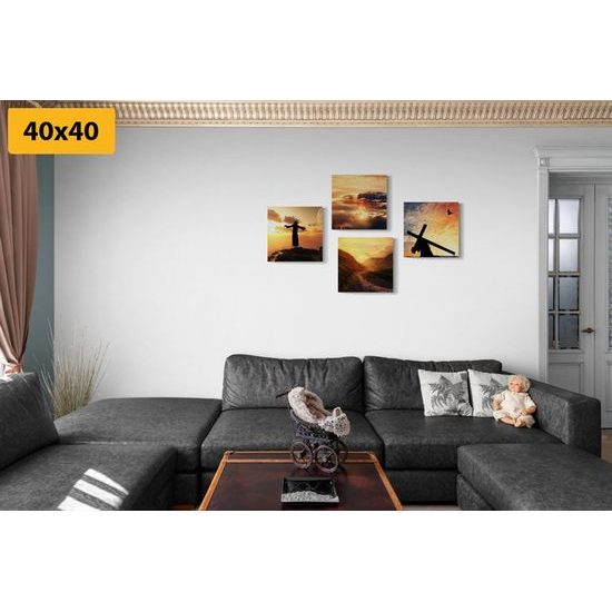Set obrazů životní pouť