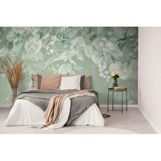 Tapeta krásné pastelové listy