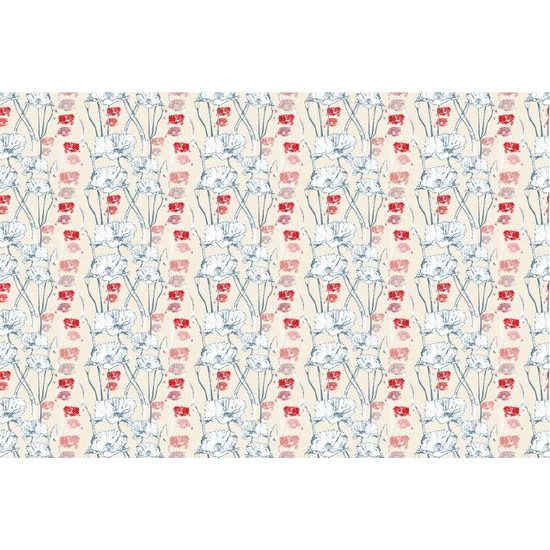 Samolepící tapeta něžné luční máky