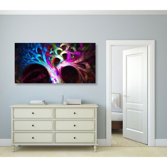 Obraz barevný strom