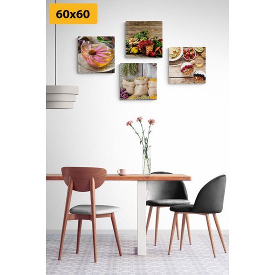 Set obrazů chutné ingredience