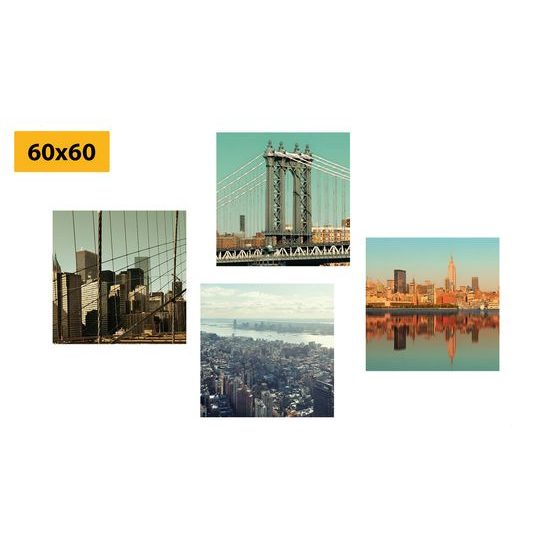 Set obrazů velkolepý New York