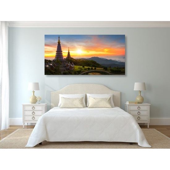 Obraz krásy Thajských hor