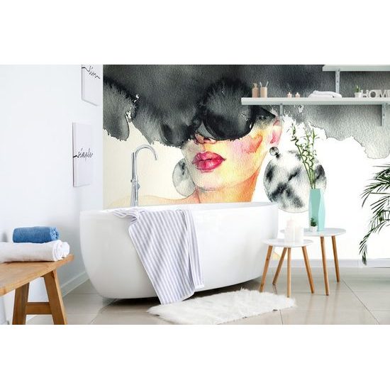 Okouzlující tapeta půvabná dáma