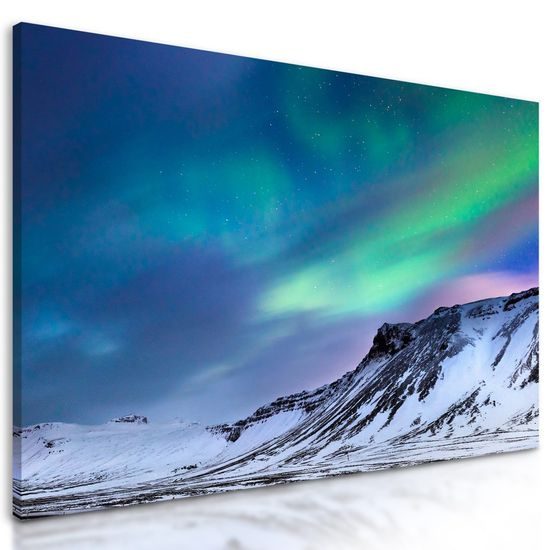 Obraz nádherná polární záře