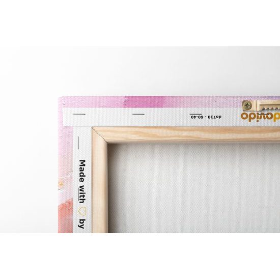 Obraz abstrakce pestrobarevných květin