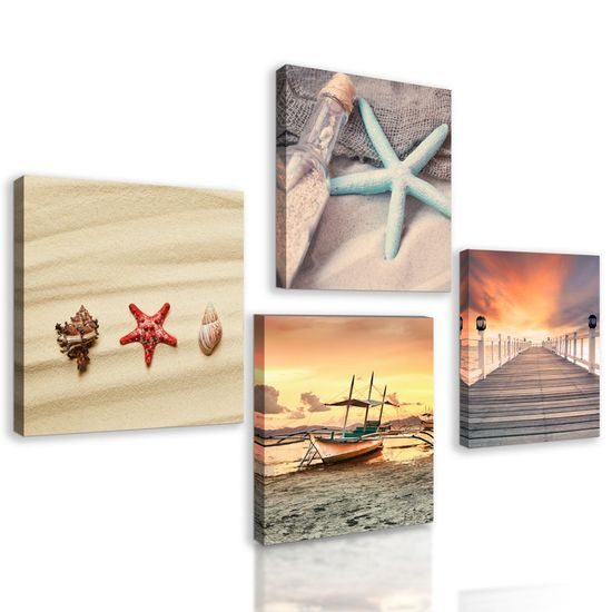 Set obrazů kouzlo léta