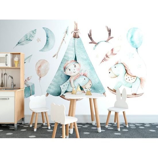 Jedinečná samolepící tapeta chlapecký sen