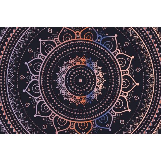 Samolepící tapeta magická Mandala