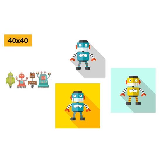 Set obrazů dělají kamarádi