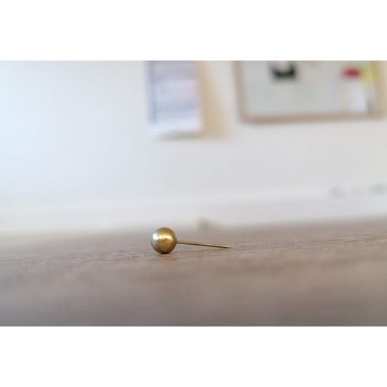 Metalické připínáčky (10 ks)