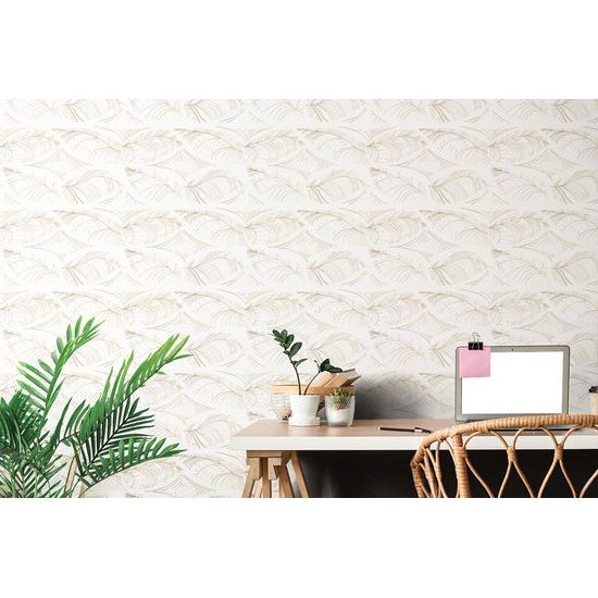 Samolepící tapeta jemné zobrazení listu