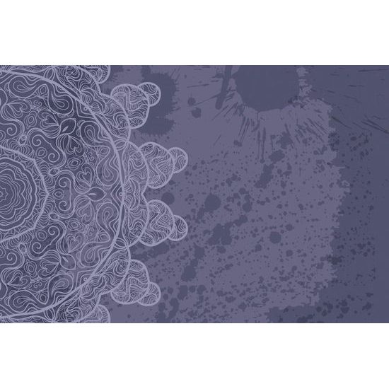 Tapeta Mandala s abstraktními prvky