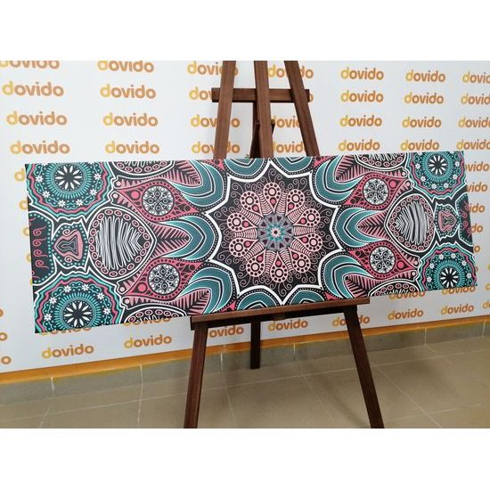 Obraz květinová Mandala