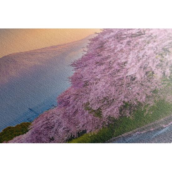 Obraz romantický pohled na Japonsko